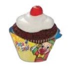 PORTA CUPCAKE PATATI PATATA INFANTIL 12X08 - C/ 8UN 515634