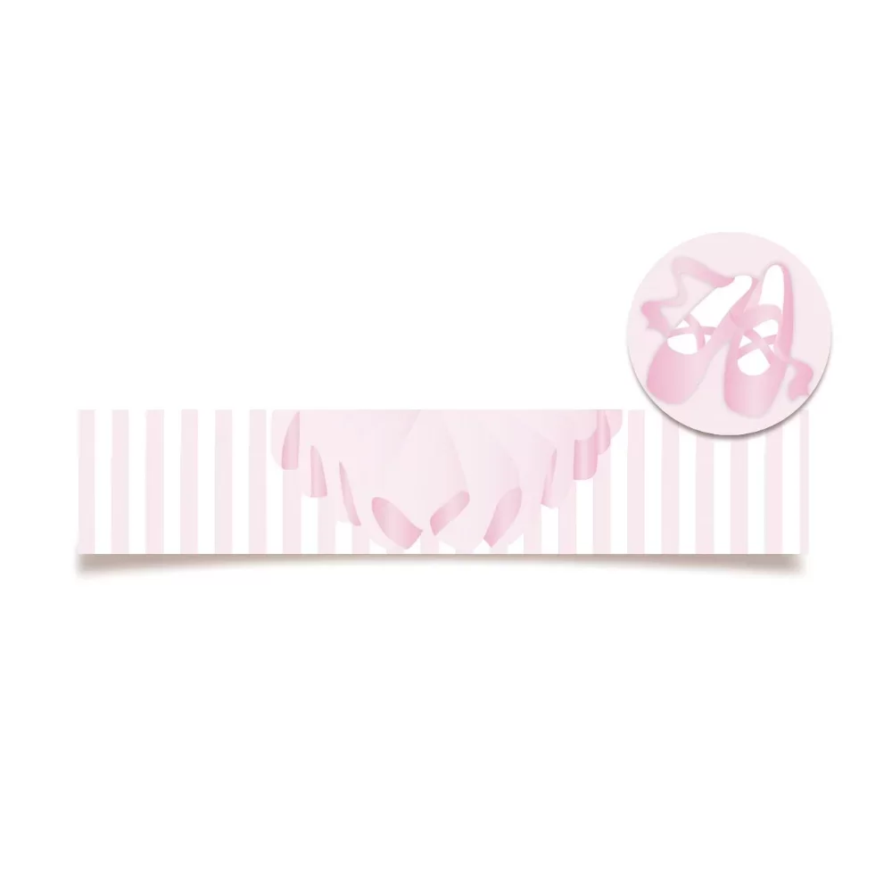 ADESIVO RETANGULAR BALLET 5,5X13 C/20 28110063 712805