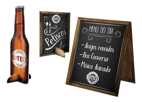 DECORACAO DE MESA BOTECO C/8 104044 544771