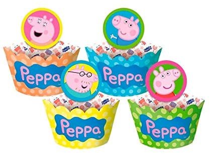 CUPCAKE WRAPPER CENFEITE R355 PEPPA PIG 1002830 803695