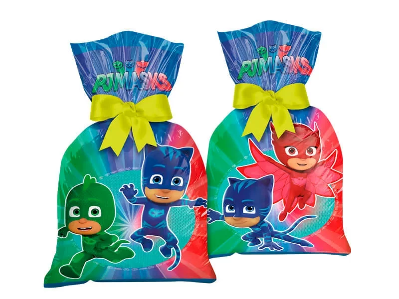 SACOLA PLAST FP R362 PJ MASKS C/08UN 713477