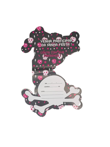 SKULL GIRLS CONVITE - 279 289499