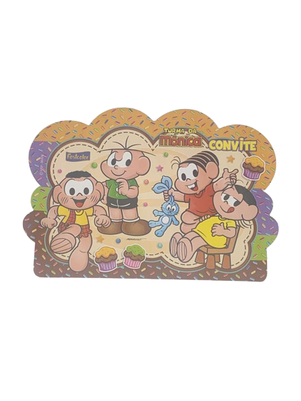 CONVITE TURMA DA MONICA 523356