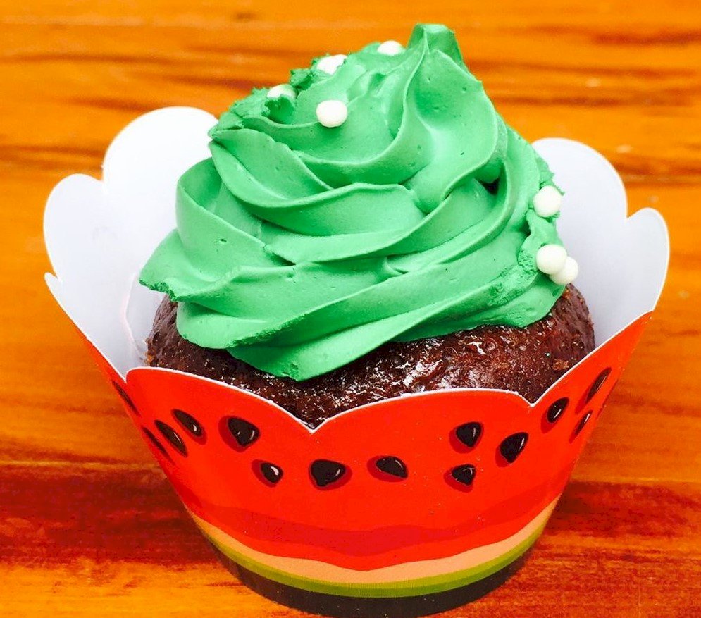 FESTA MELANCIA CUPCAKE C/12 519644