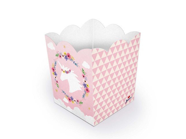 CACHEPOT UNICORNIO 7,5X7,5X9,4CM C/08 285098 157771