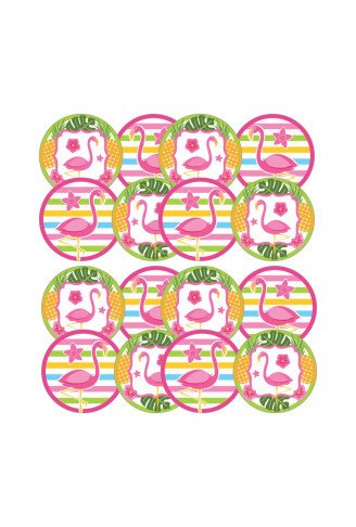 LINHA FLAMINGOS CROMOS C/16 518708
