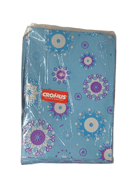 SACO TEXTURIZ 15X22 - FANTASTIC AZUL CRISTALINO C/100 278332