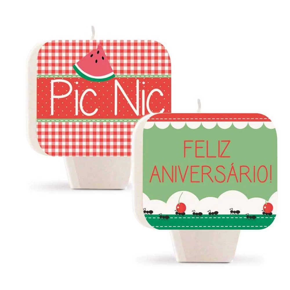 VELA PLANA DUPLA FACE PIC NIC 25010006 518076