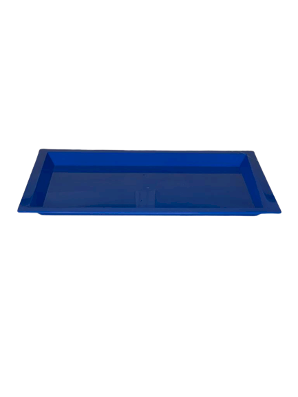 BANDEJA RETANGULAR 310X190MM AZUL ESCURA 107627