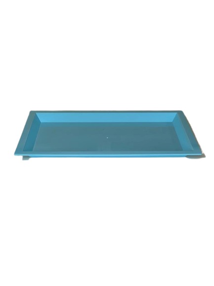 BANDEJA RETANGULAR 310X190MM AZUL BB 107580
