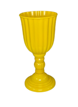 VASO DUBAI GRANDE AMARELO 40X18,5 094170