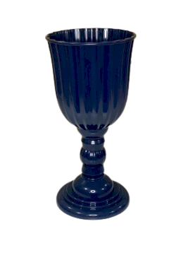 VASO DUBAI GRANDE AZUL PETROLEO 40X18,5 123535 VD001AP