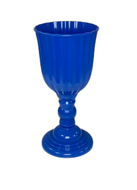 VASO DUBAI GRANDE AZUL TURQUESA 40X18,5 094231 VD001TQ
