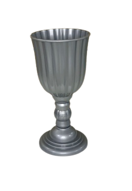 VASO DUBAI PRATA GRANDE 40X18,5 122293 VD001AZC