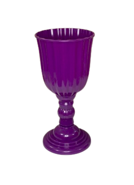 VASO DUBAI GRANDE ROXO 40X18,5 119055 VD001MS