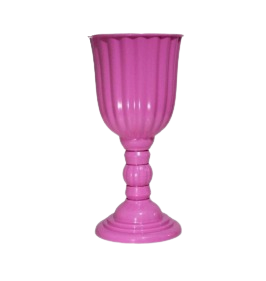 VASO DUBAI GRANDE ROSA CLARO 40X18,5 094187