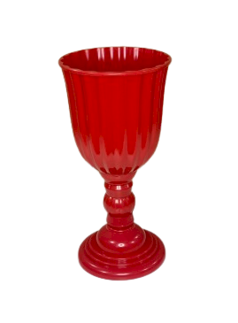 VASO DUBAI GRANDE VERMELHA 40X18,5 094224