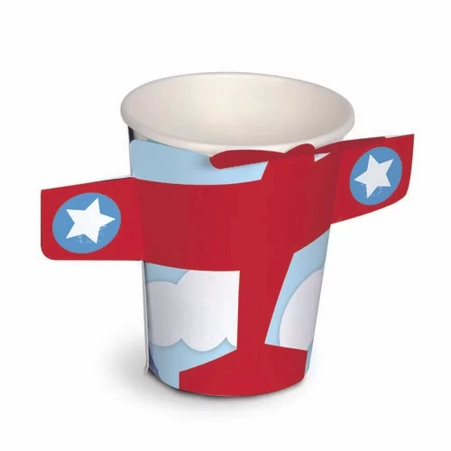 COPO PAPEL AVIAO AVENTUREIRO 240ML 23410056 740358