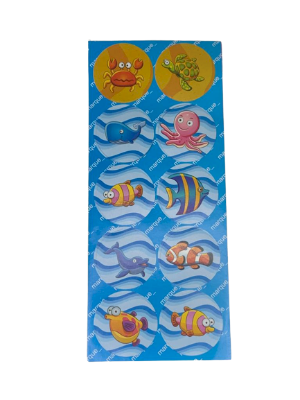 PCT ADESIVO FUNDO DO MAR C/30 717 144447