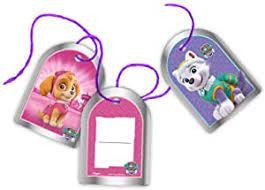 TAG COM CORDAO R519 PATRULHA CANINA ROSA C/08 1084020 705020