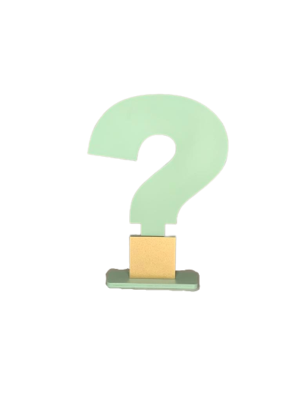 INTERROGACAO NA BASE 20X15CM MDF 552470