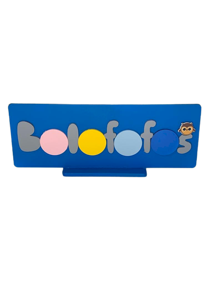 PLACA BOLO FOFO MDF 30CM 571907