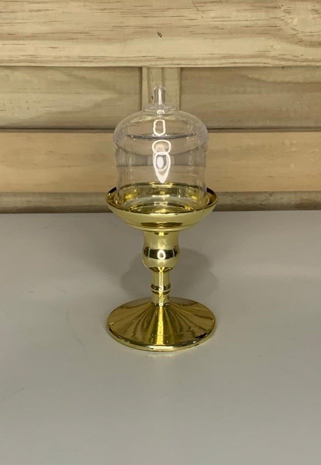 CUPULA ALTA DOURADA 14CM AG2609 5001169 001160