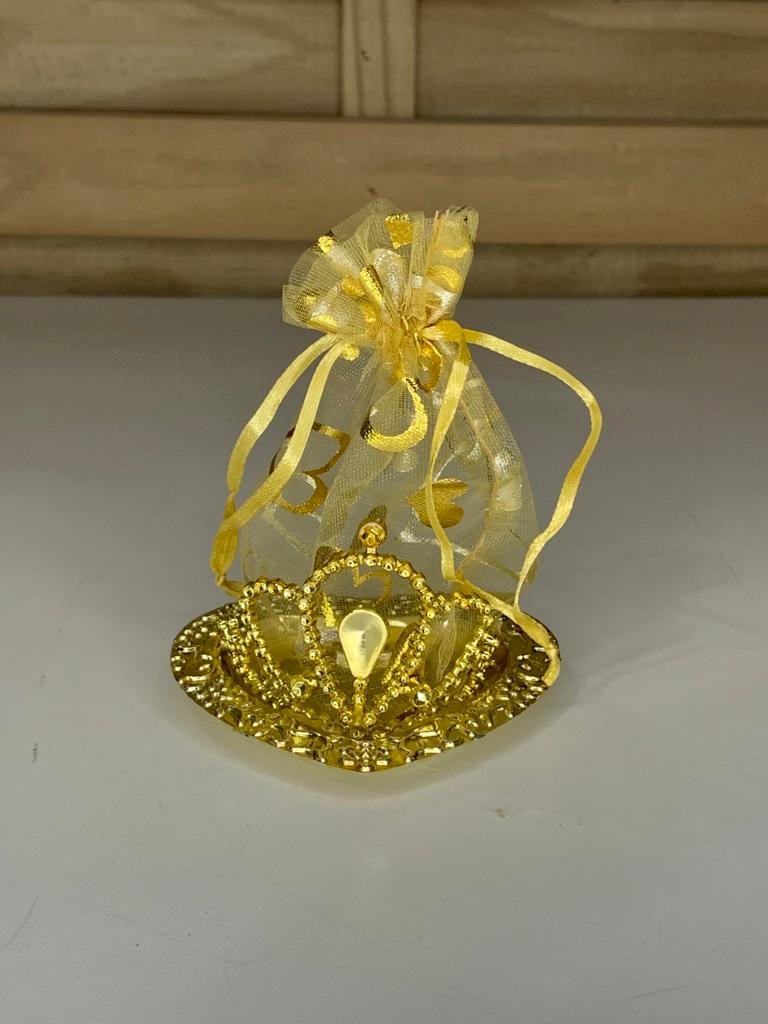 MINI BANDEJA ARABESCO C/ORGANZA CORACAO 10CM YDH1674 816747