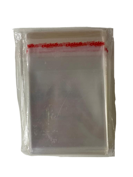 SACO ADESIVADO TRANSPARENTE 5X5+3 ABA PT C/100 11300214