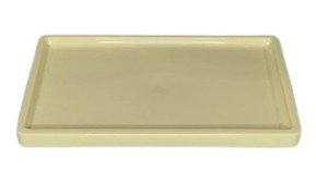 BANDEJA RETANGULAR BD-R 30X18 CREME 864594 - SO BOLEIRAS