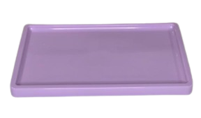 BANDEJA RETANGULAR BD-R 30X18 LILAS 864556 - SO BOLEIRAS