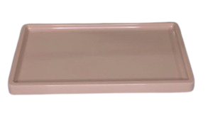 BANDEJA RETANGULAR BD-R 30X18 NUDE 861005 - SO BOLEIRAS