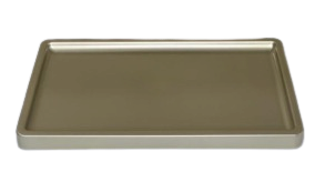 BANDEJA RETANGULAR PREMIUM BD-R 30X18 DOURADO 864600 - SO BOLEIRAS
