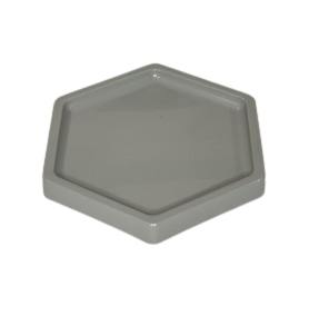 BANDEJA SEXTAVADA BD-S 150MM CINZA 010052 - SO BOLEIRAS
