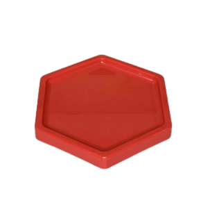 BANDEJA SEXTAVADA BD-S 150MM CORAL 010267 - SO BOLEIRAS