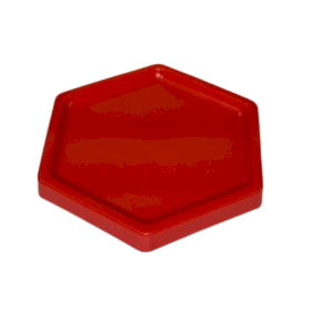 BANDEJA SEXTAVADA BD-S 150MM VERMELHO 010014 - SO BOLEIRAS