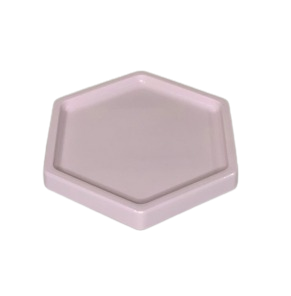 BANDEJA SEXTAVADA BD-S 180MM ROSA CLARO 009773 - SO BOLEIRAS
