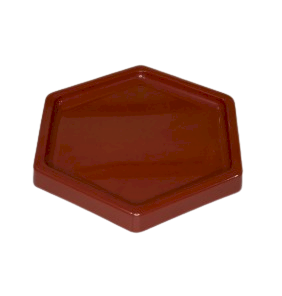 BANDEJA SEXTAVADA BD-S 180MM TERRACOTA 012728 - SO BOLEIRAS