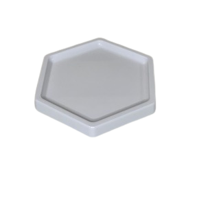 BANDEJA SEXTAVADA BD-S 180MM BRANCO 009759 - SO BOLEIRAS