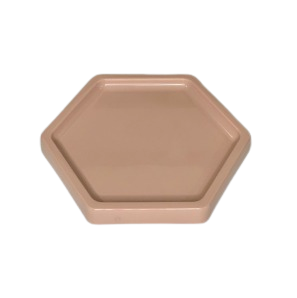 BANDEJA SEXTAVADA BD-S 180MM NUDE 009889 - SO BOLEIRAS