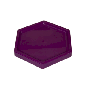 BANDEJA SEXTAVADA BD-S 180MM ROXO 009834 - SO BOLEIRAS