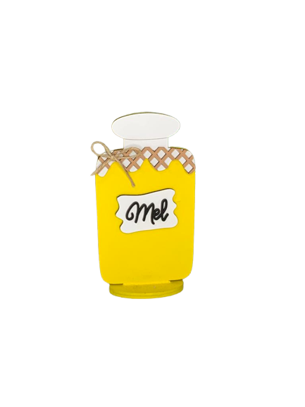 POTE DE MEL 15X10CM MDF 571143