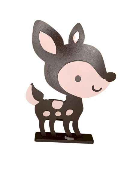ANIMAIS NA BASE MDF 25CM BAMBI 548619