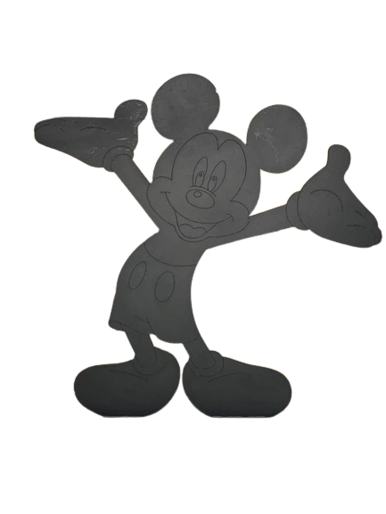 MICKEY NA BASE C/30CM PRETO 506459
