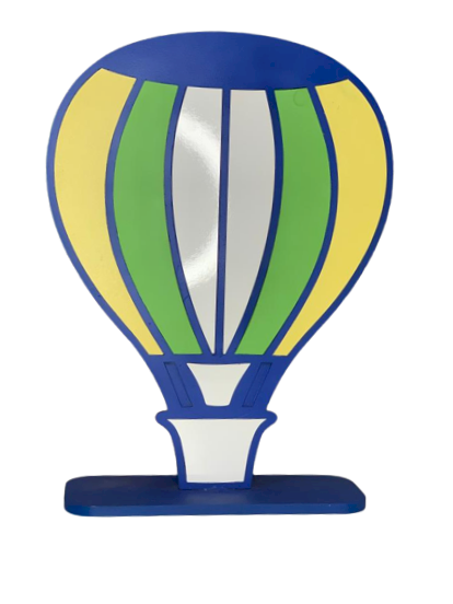 BALAO MDF 40CM AZUL 466821