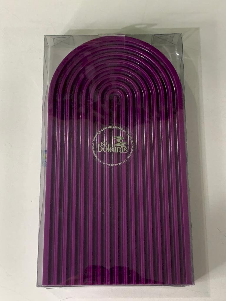BANDEJA ARCO BD-A 220X122 ROXO 034379 - SO BOLEIRAS