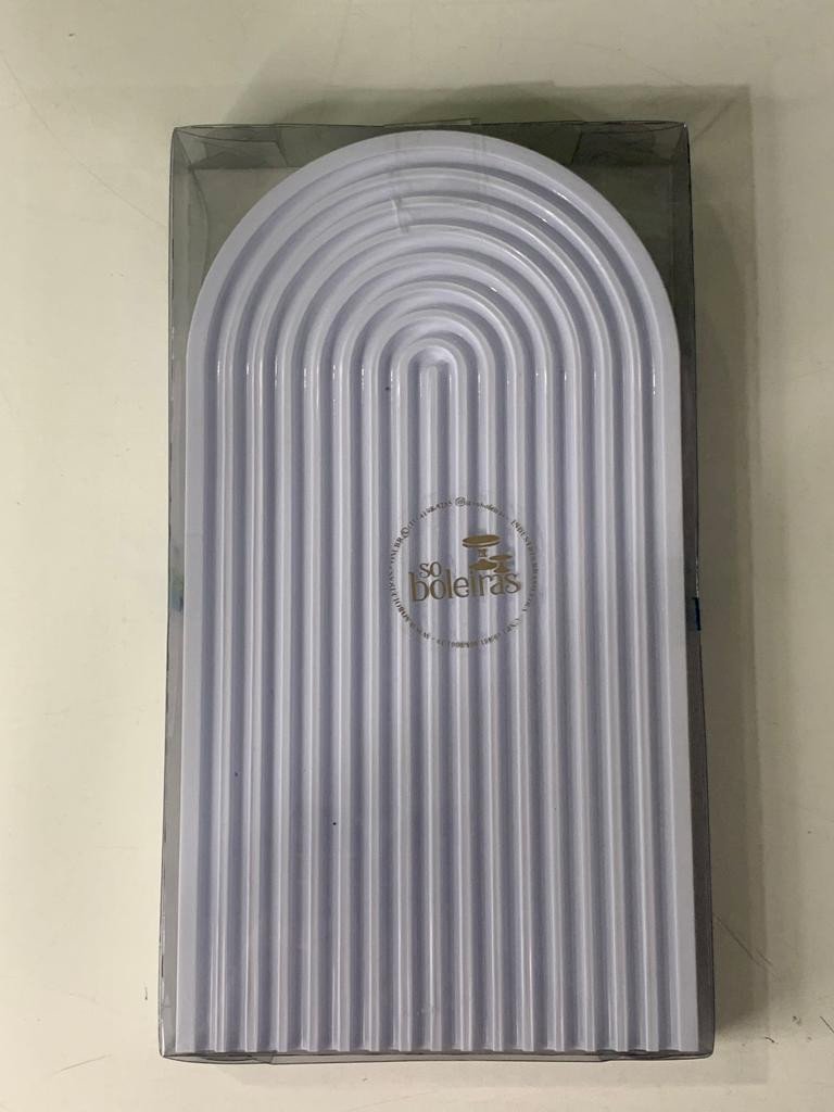 BANDEJA ARCO BD-A 220X122 BRANCO 034270 - SO BOLEIRAS