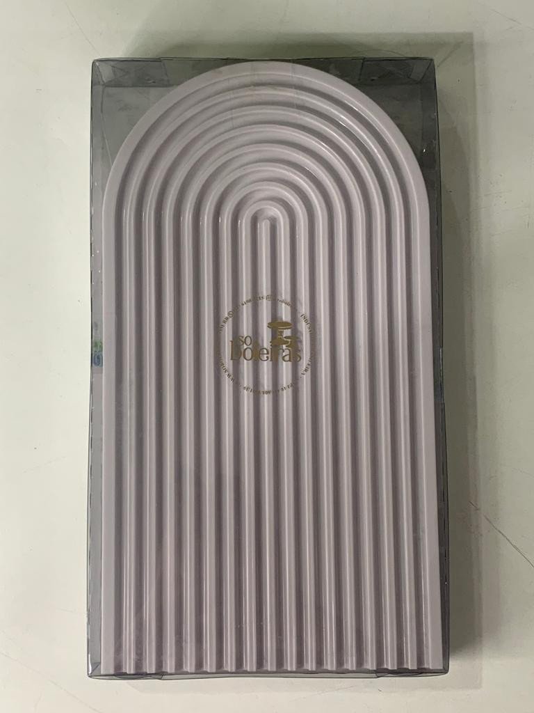 BANDEJA ARCO BD-A 220X122 OFF WHITE 034553 - SO BOLEIRAS