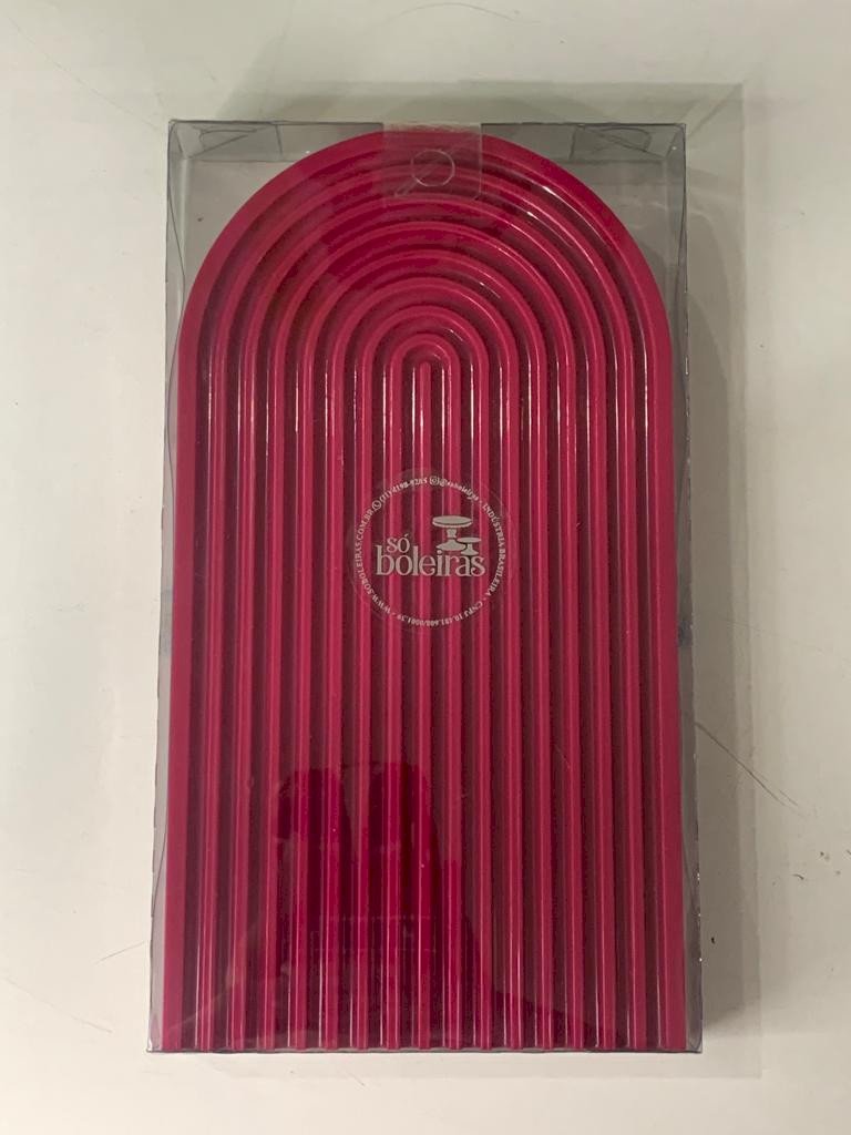 BANDEJA ARCO BD-A 220X122 FUCSIA 034546 - SO BOLEIRAS