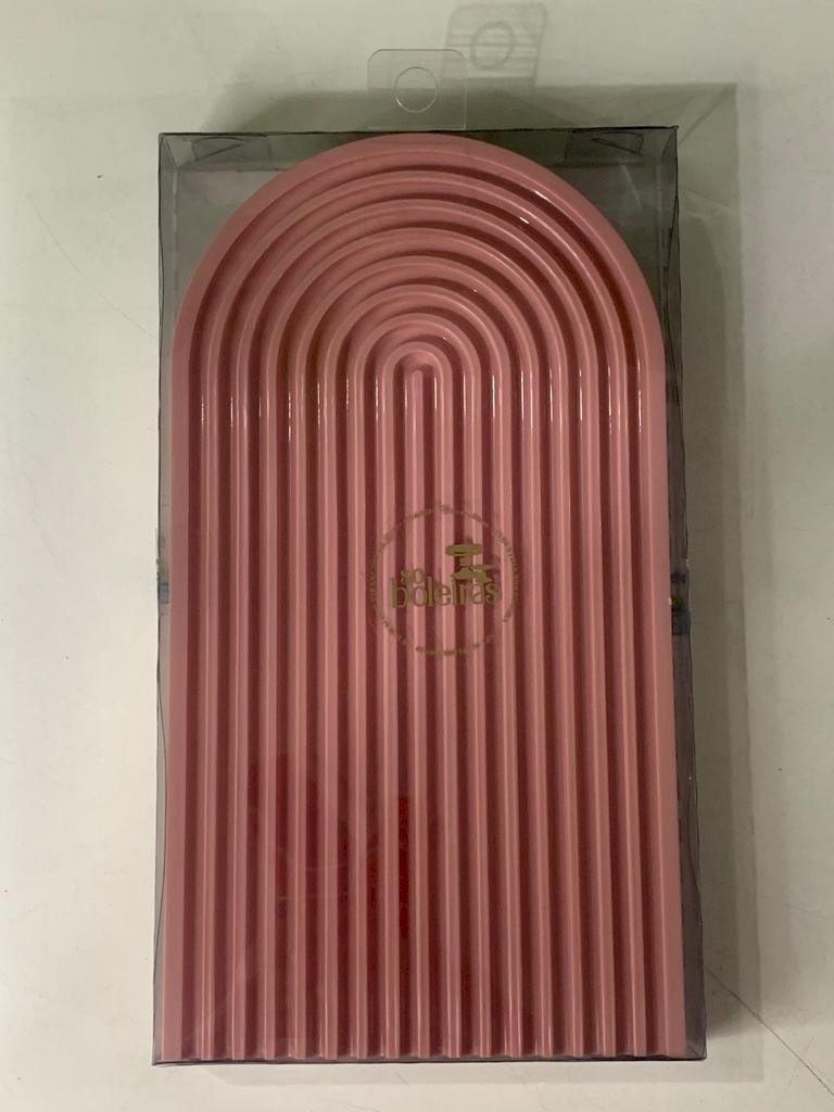 BANDEJA ARCO BD-A 220X122 ROSE 034492 - SO BOLEIRAS